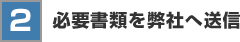 必要書類を弊社へ送信